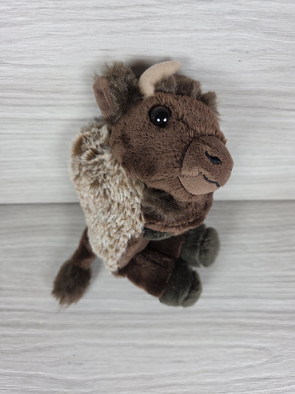 Wild Republic Realistic Bison Plush Stuffed Animal Buffalo SU35